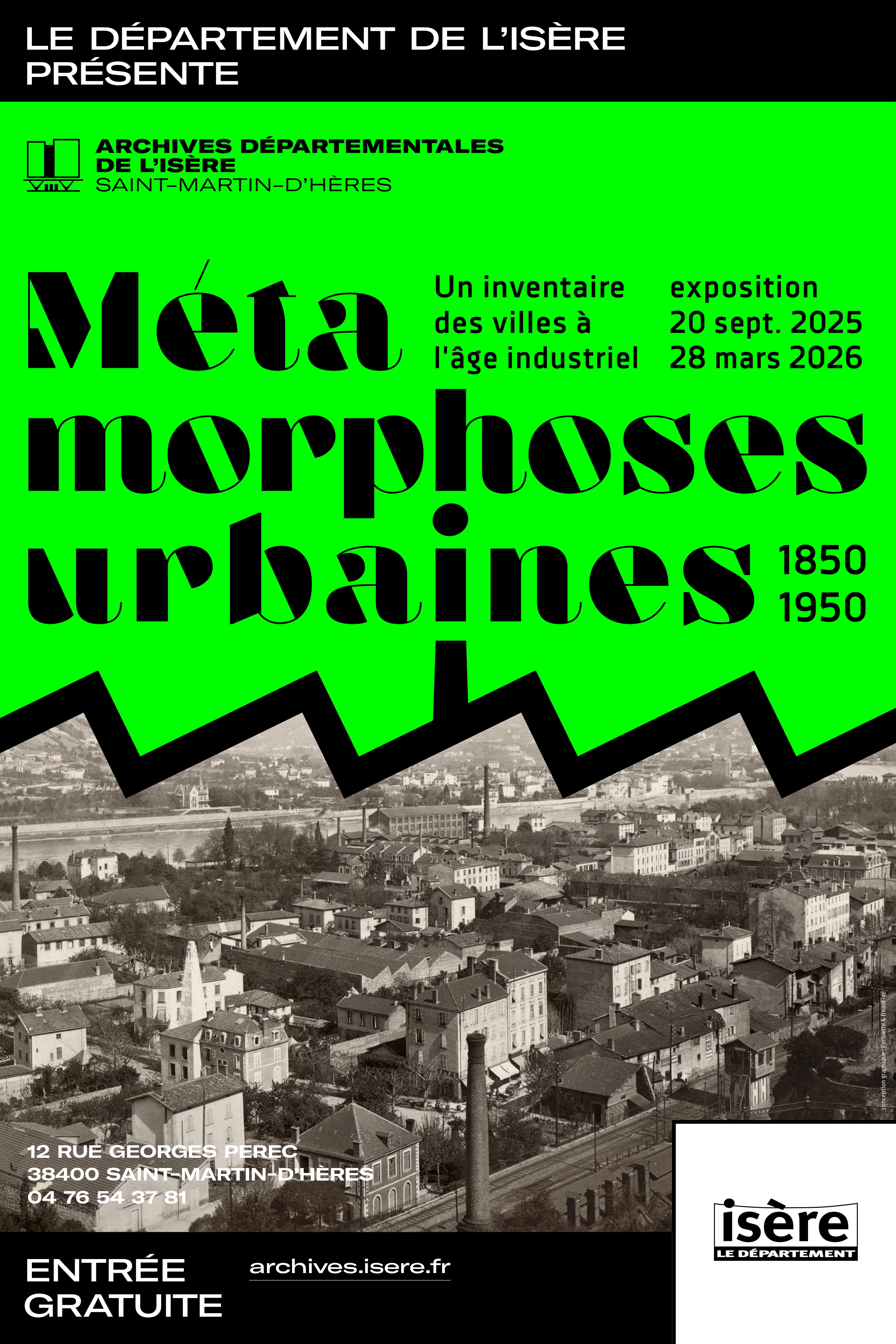 Visuel Métamorphoses urbaines, un inventaire des villes à l'âge industriel 1850-1950 