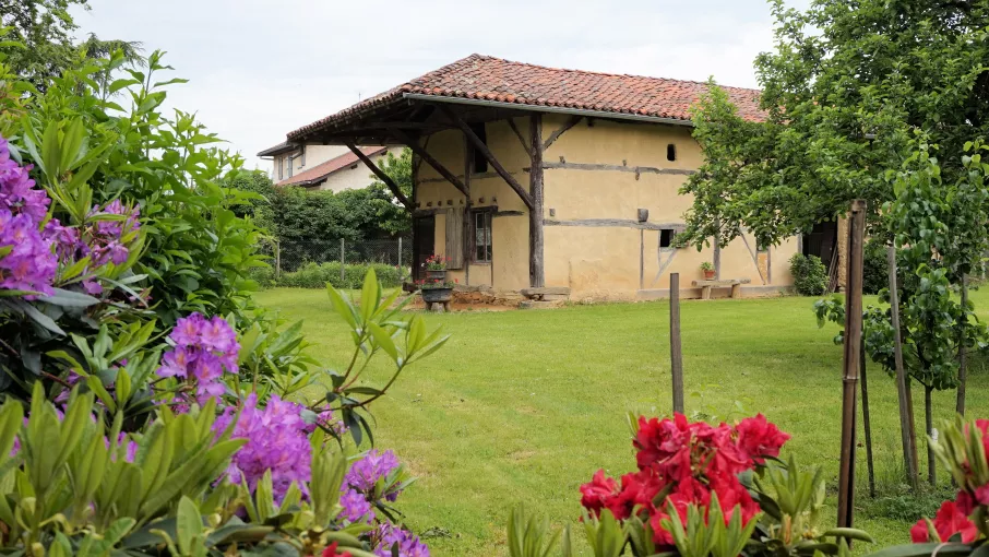 Maison en torchis et pans de bois © Guy